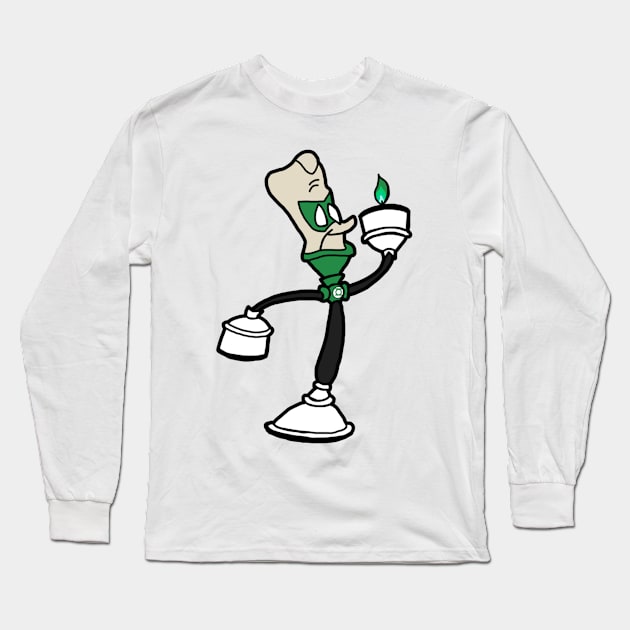 Lanterne Verte Long Sleeve T-Shirt by ryanofinterest